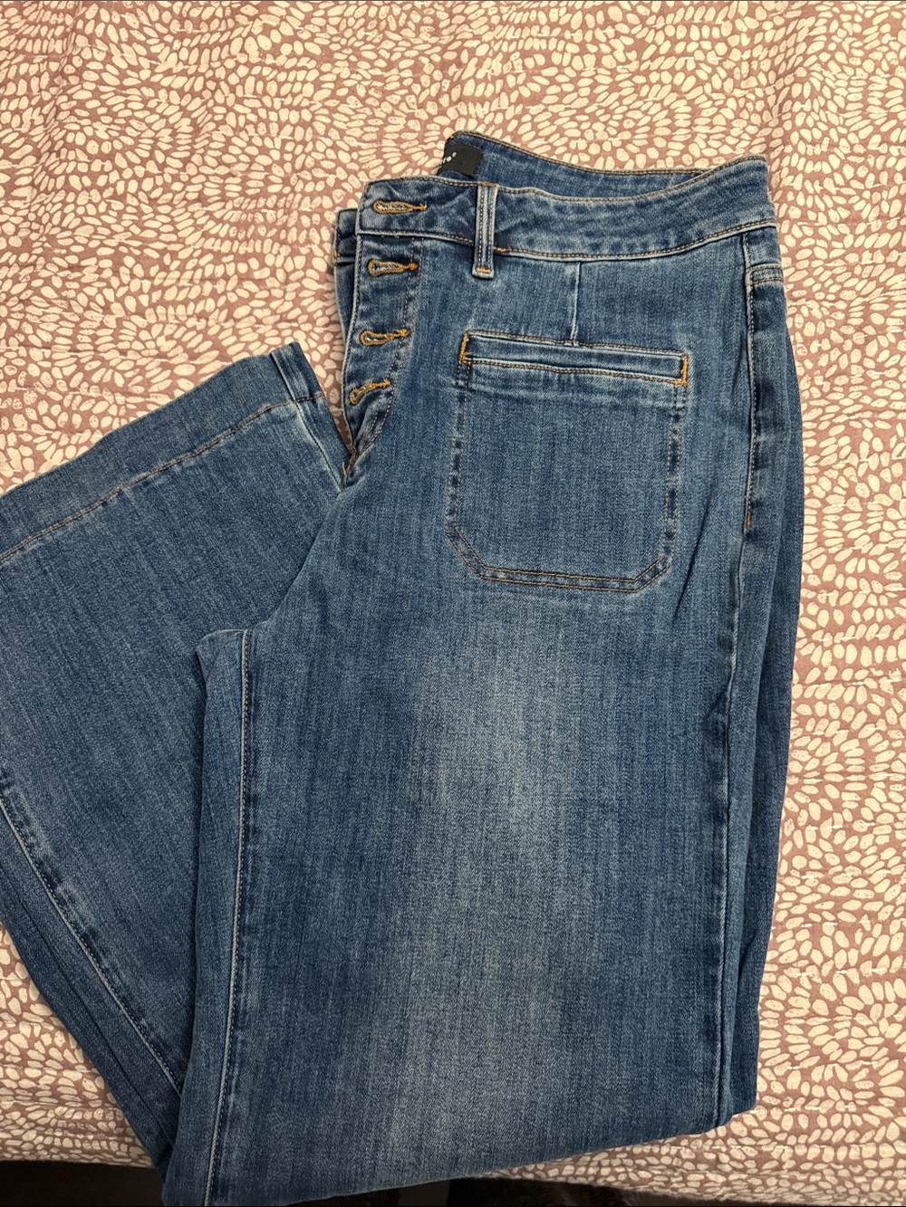 High-Rise Women's Denim wide leg Jeans